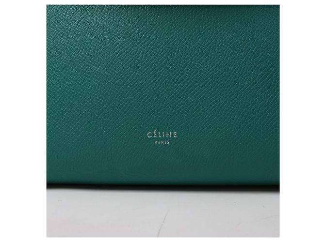 Hermès Celine Belt Bag Micro Leder 2Way Handtasche in Green Grün - Ansicht 7