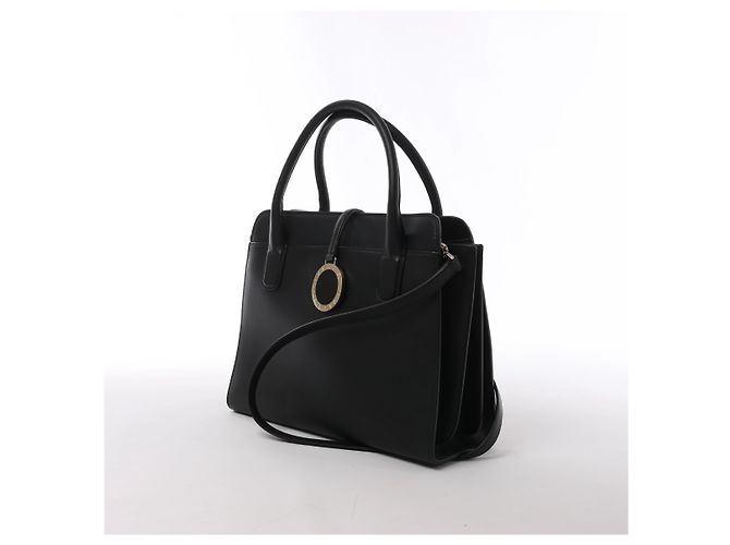 Bulgari Borsa 2Way Bvlgari Alba in pelle Nero - vista 3