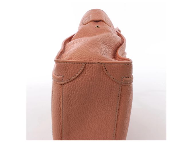 Céline Borsa a mano CELINE Luggage Micro Shopper in pelle Rosa Beige - vista 9
