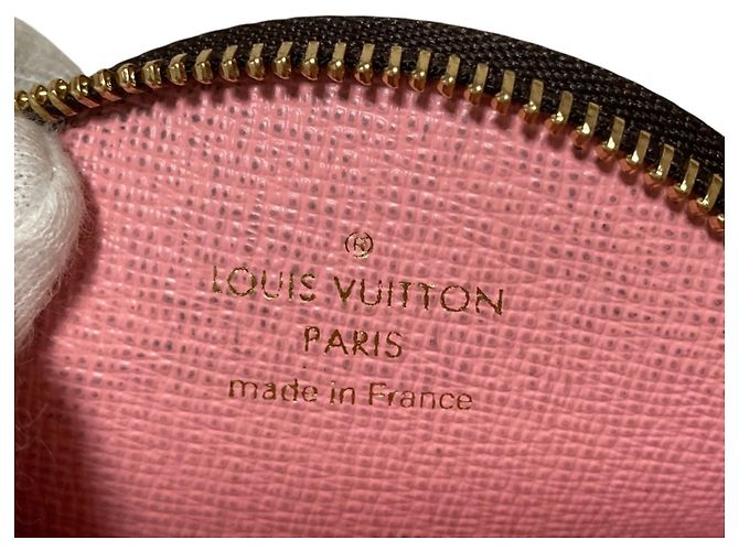 Louis Vuitton Portemonnaie Rond Vivienne Japan Limited Edition Marrone Monogramma - vista 6