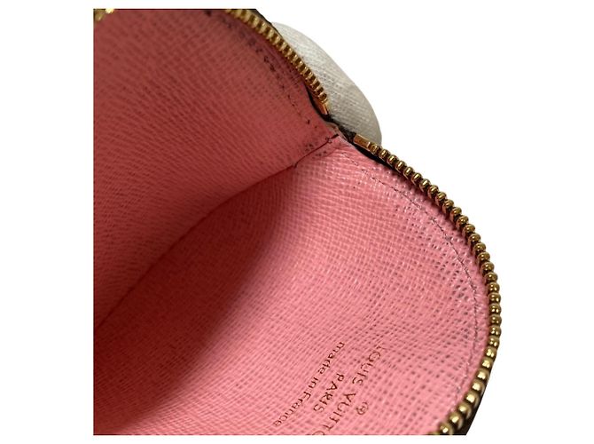 Louis Vuitton Portemonnaie Rond Vivienne Japan Limited Edition Marrone Monogramma - vista 8