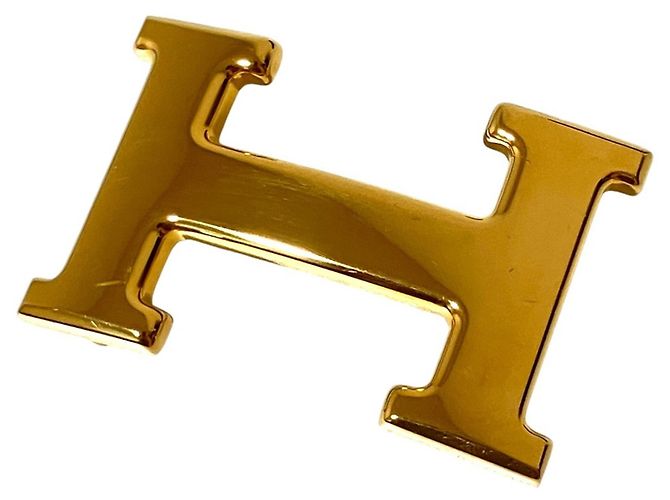 Hermès HERMES Vintage Constance Leather Belt Black Beige - view 9