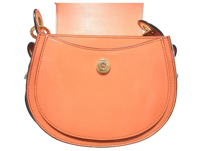 Borsa a spalla piccola Chloé Tess in Light Orange Arancione - vista 10