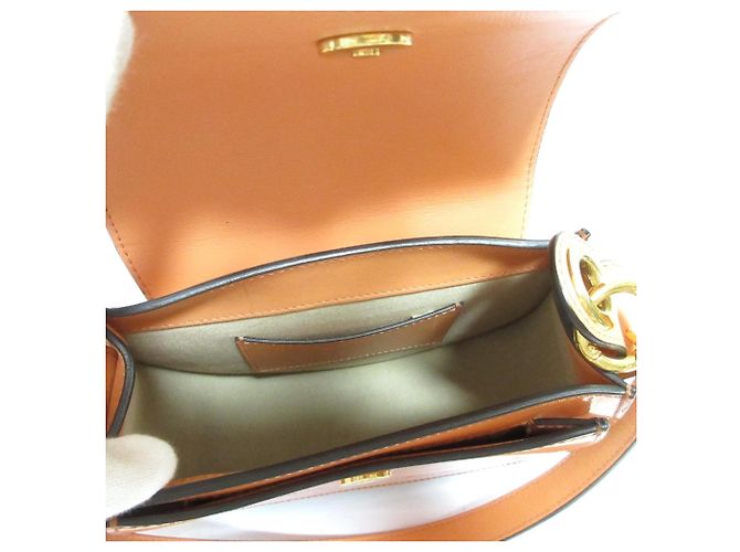 Borsa a spalla piccola Chloé Tess in Light Orange Arancione - vista 13