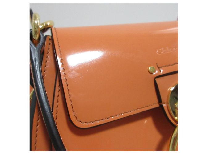 Borsa a spalla piccola Chloé Tess in Light Orange Arancione - vista 19
