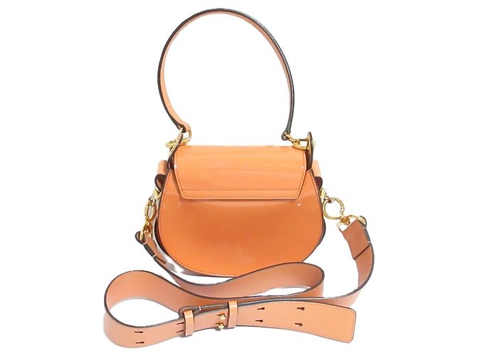 Borsa a spalla piccola Chloé Tess in Light Orange Arancione - vista 2