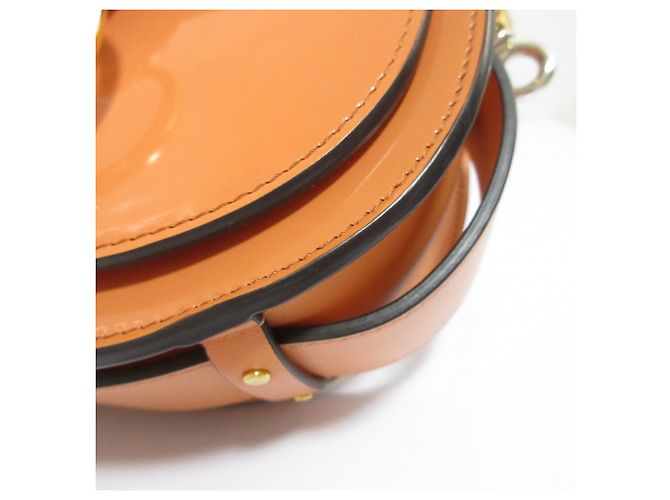 Borsa a spalla piccola Chloé Tess in Light Orange Arancione - vista 9