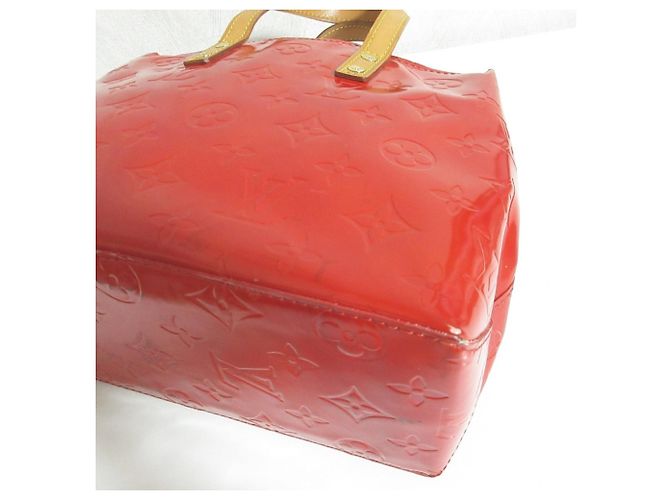 Bolso Louis Vuitton Monogram Vernis Lead PM Roja - vista 14