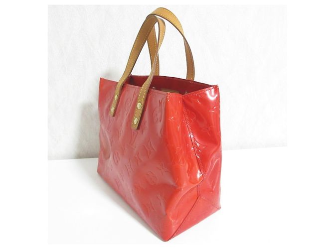 Bolso Louis Vuitton Monogram Vernis Lead PM Roja - vista 4