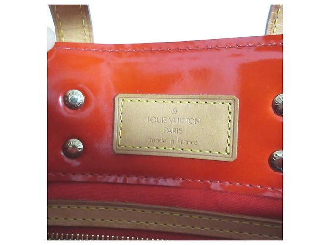 Bolso Louis Vuitton Monogram Vernis Lead PM Roja - vista 8
