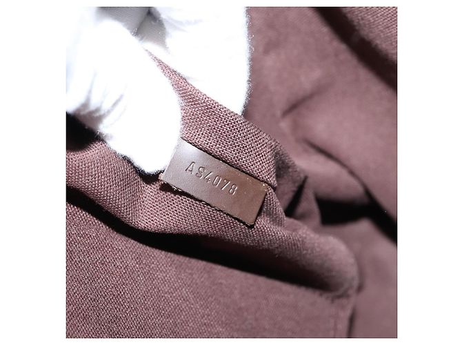 Louis Vuitton Icare Laptop Damier Ebene Marrone - vista 7