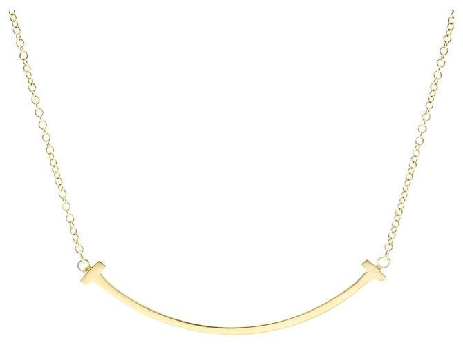 Tiffany & Co. T Smile Anhänger 18K Gelbgold Small Golden - Ansicht 2