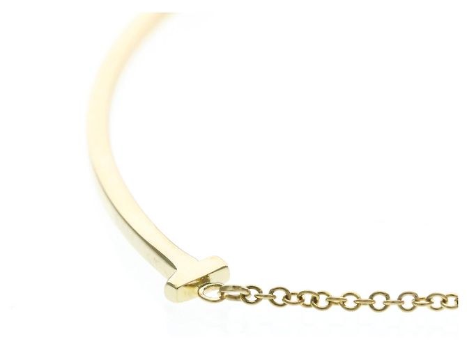 Tiffany & Co. T Smile Anhänger 18K Gelbgold Small Golden - Ansicht 4