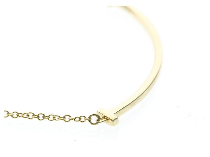 Tiffany & Co. T Smile Anhänger 18K Gelbgold Small Golden - Ansicht 5