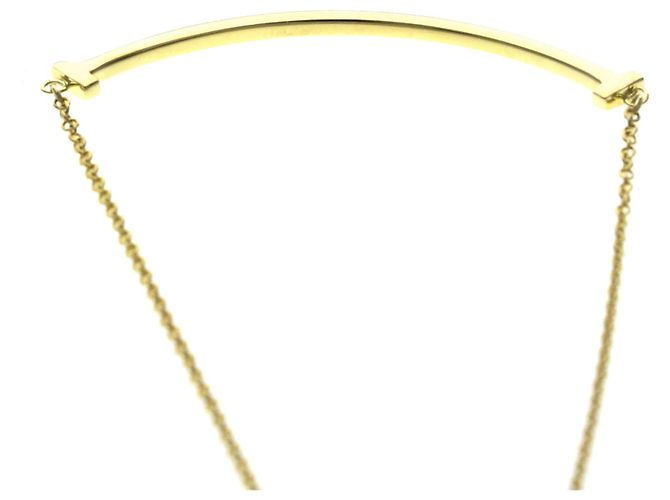 Tiffany & Co. T Smile Anhänger 18K Gelbgold Small Golden - Ansicht 7