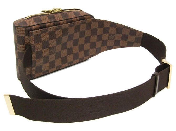 Louis Vuitton Geronimos Waist Damier Ebene Marrone - vista 2