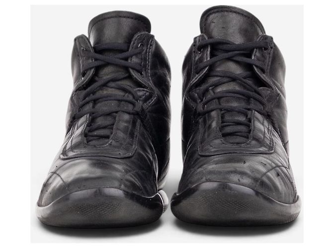 Sneakers racing alte Prada anni 2000 Nero - vista 5
