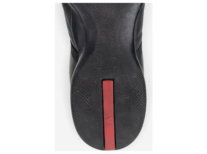 Sneakers racing alte Prada anni 2000 Nero - vista 9