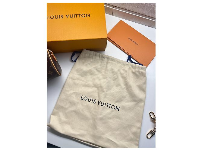 Louis Vuitton Nano Speedy Tasche Monogram Canvas Braun Monogramm - Ansicht 20