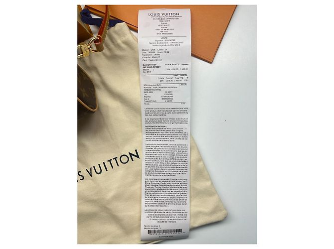 Louis Vuitton Nano Speedy Tasche Monogram Canvas Braun Monogramm - Ansicht 5