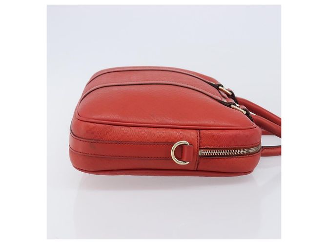 Gucci Bright Convertible Diamante Leather Medium Rosso - vista 3