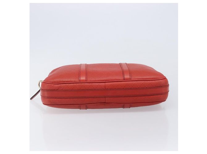Gucci Bright Convertible Diamante Leather Medium Rosso - vista 5