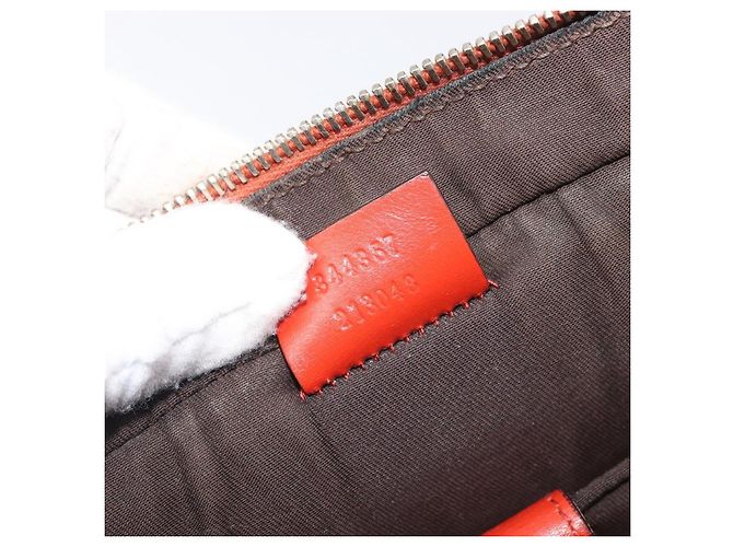 Gucci Bright Convertible Diamante Leather Medium Rosso - vista 7