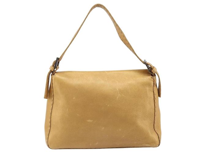 Fendi Selleria Leather Medium Marrone - vista 2