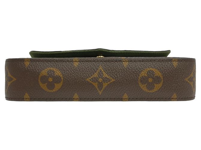 Louis Vuitton Felicie Strap & Go Monogram Canvas Large Marron - vue 7