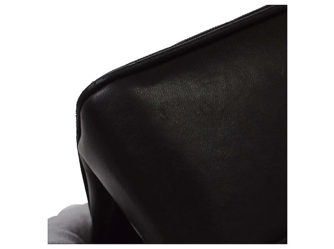 Chanel Vintage Mademoiselle Flap Lambskin Nero - vista 5