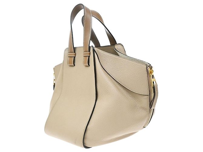 Loewe Hammock Leather Small Beige - Ansicht 4