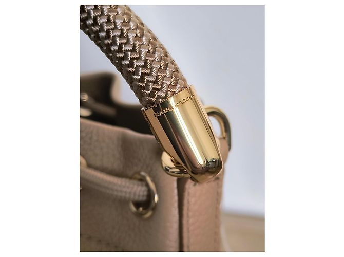 Marc Jacobs The Bucket Beuteltasche aus genarbtem Leder - Camel Kamel - Ansicht 8
