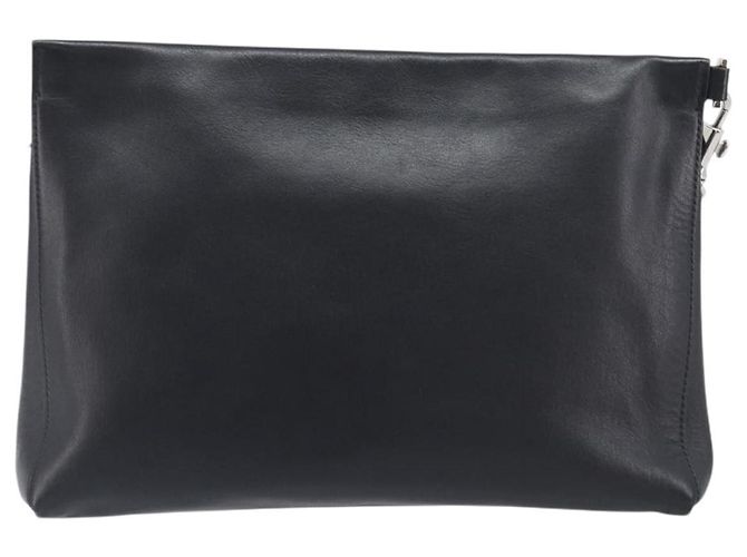 Versace Logo Medusa Wristlet Leather Medium Negro - vista 2