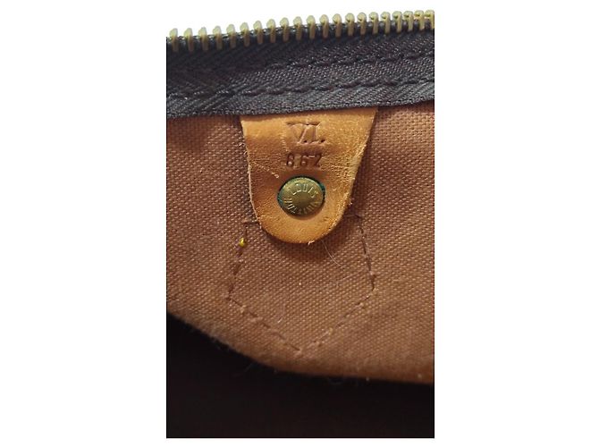 Louis Vuitton Speedy 35 Monogram Marron Monogramme - vue 14