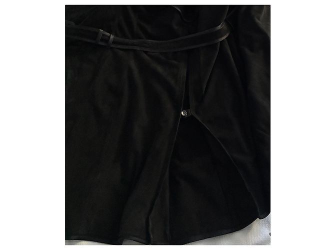 Trench Coat de Ante Negro Dolce & Gabbana - vista 14