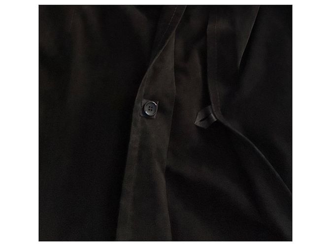 Trench Coat de Ante Negro Dolce & Gabbana - vista 15