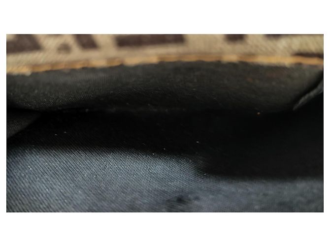 Fendi Zucca Canvas Wallet Brown - view 13