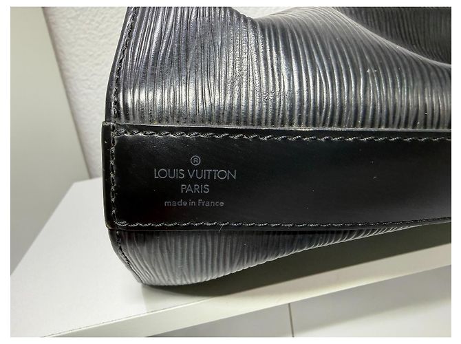 Louis Vuitton Sac de Paul Epi Borsa a Tracolla Nero - vista 11