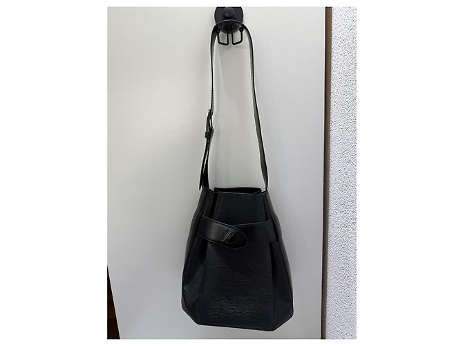Louis Vuitton Sac de Paul Epi Borsa a Tracolla Nero - vista 2