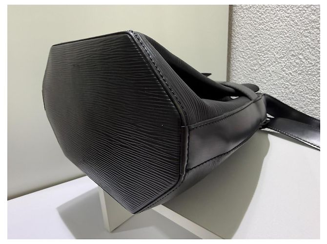 Louis Vuitton Sac de Paul Epi Borsa a Tracolla Nero - vista 7