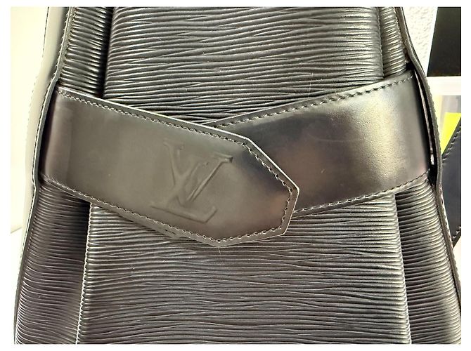 Louis Vuitton Sac de Paul Epi Borsa a Tracolla Nero - vista 8