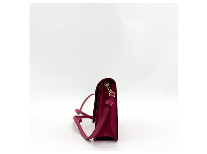 Prada Flap Vitello Move Small Roja - vista 3
