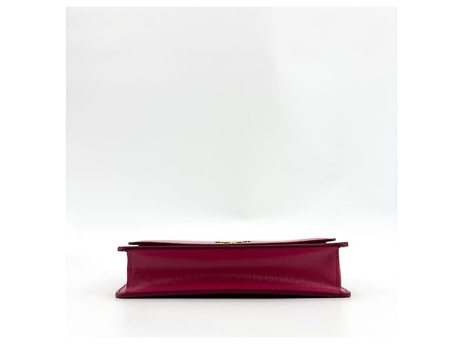 Prada Flap Vitello Move Small Roja - vista 5
