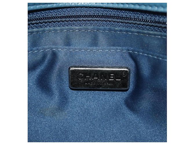 Chanel Coco Cuba Flap Sequins Medium Bleu - vue 7