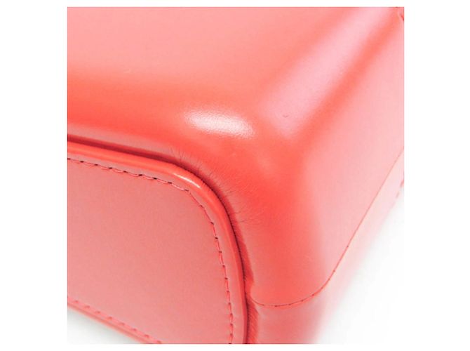 Chanel Gabrielle Hobo Matelassé in Pelle di Vitello Invecchiata Medium Rosso - vista 7