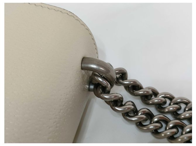 Gucci Dionysus Leather Medium Beige - vista 5