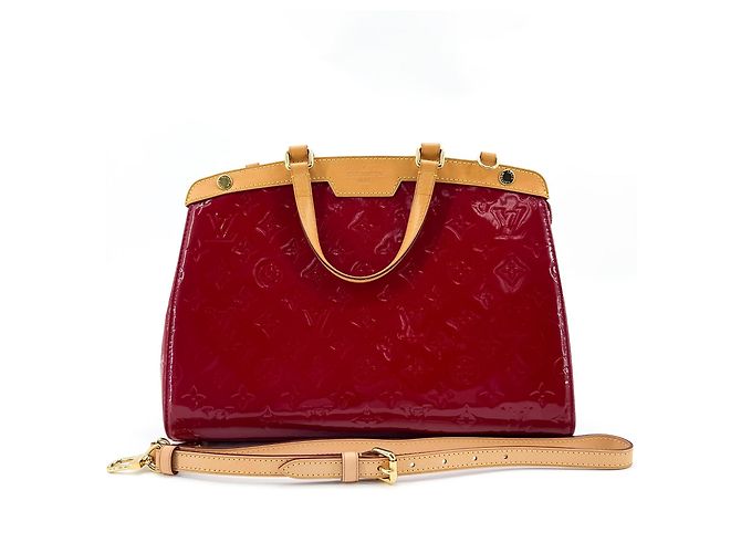 Louis Vuitton Sherwood Monogram Vernis PM Beige - vista 3