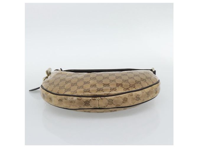 Gucci Vintage Hobo Crystal Canvas Beige - Ansicht 4