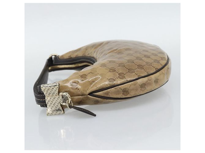 Gucci Vintage Hobo Crystal Canvas Beige - Ansicht 5