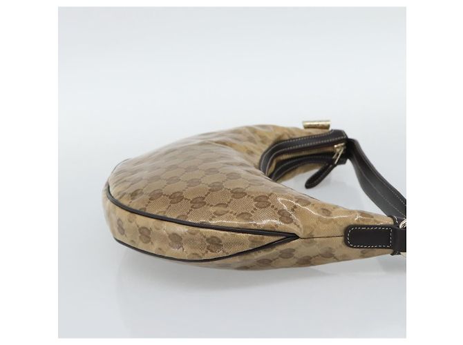 Gucci Vintage Hobo Crystal Canvas Beige - Ansicht 6